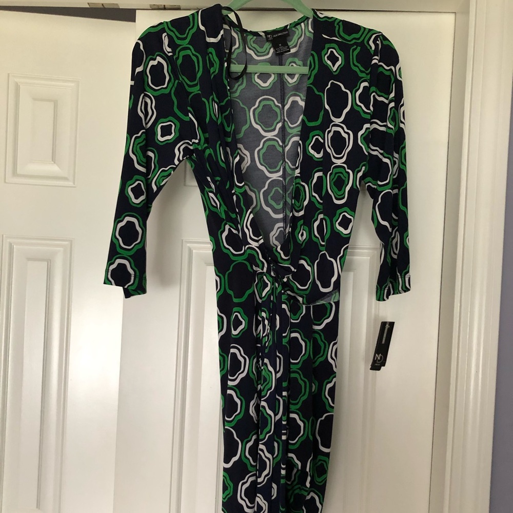NWT New Direction wrap dress size 12